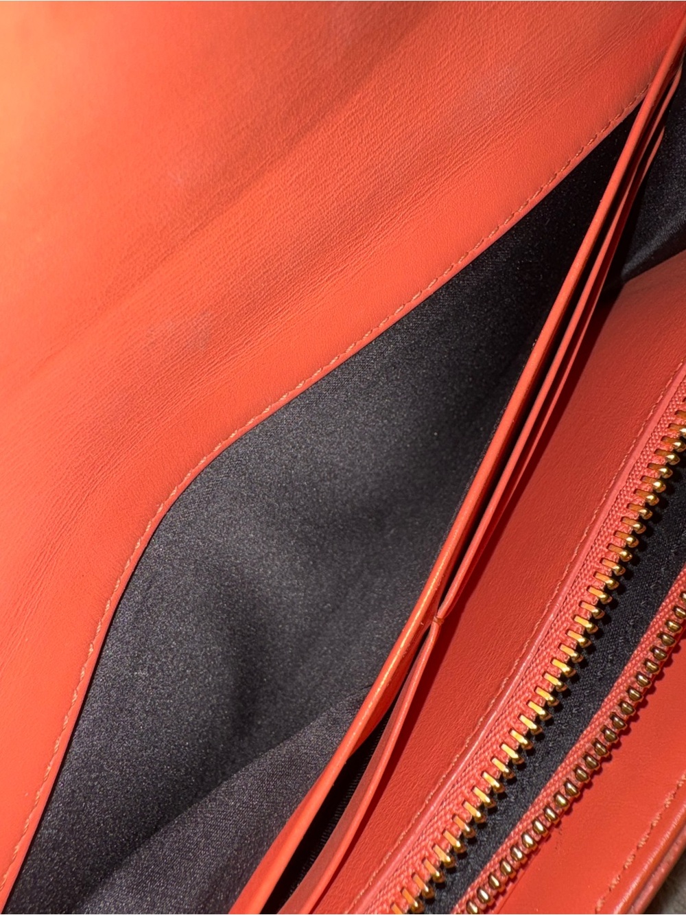 Versace Medusa Leather Continental Wallet โ Coral/Salmon Pink โ Made in Italy - Picture 7 of 15